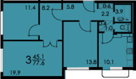 Планировка - 3 фото - Умные Окна