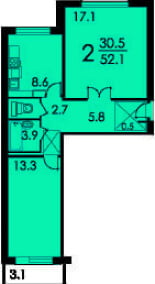 Планировка - 2 фото - Умные Окна